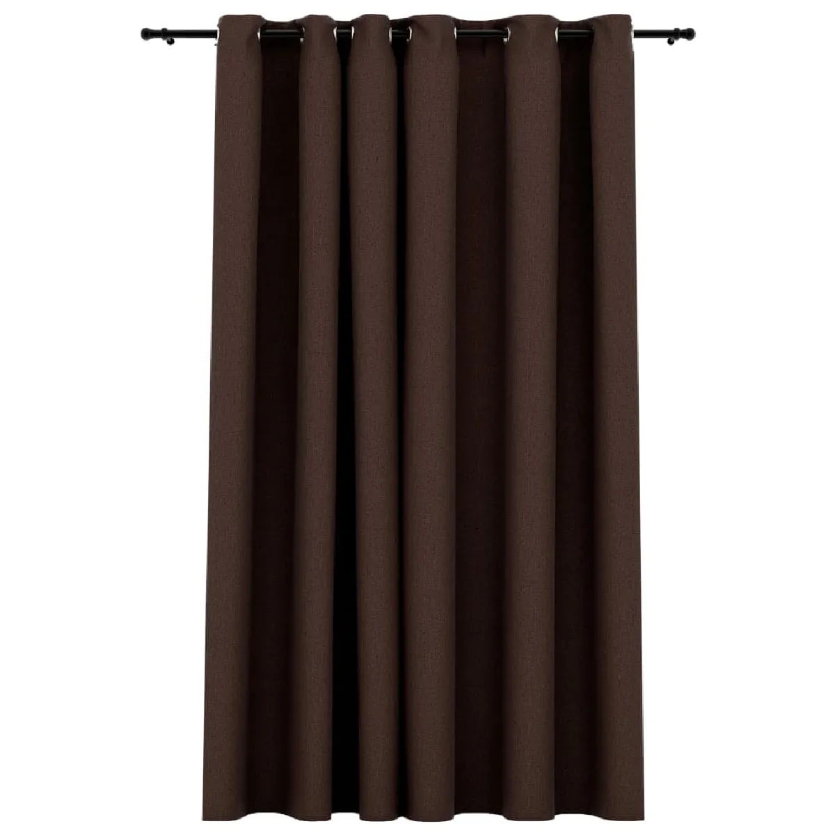 vidaXL Rideau occultant Taupe