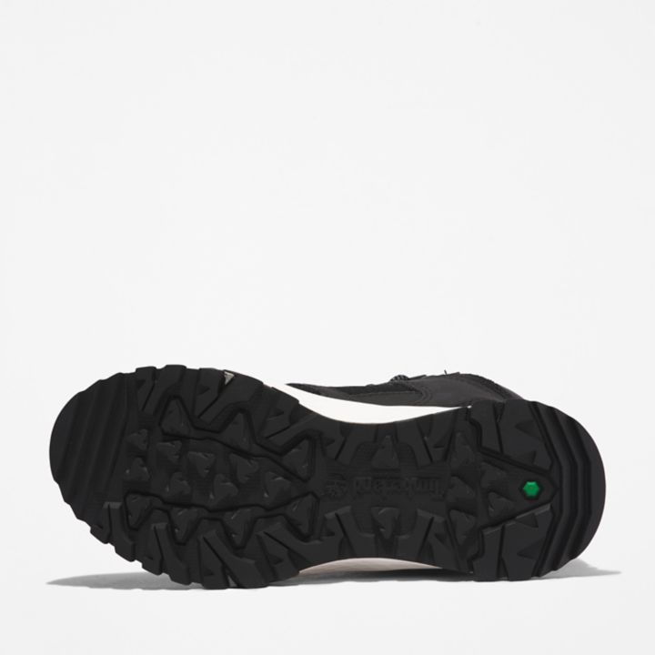 Bota de caminhada impermeável Lincoln Peak para jovens, na cor preta.