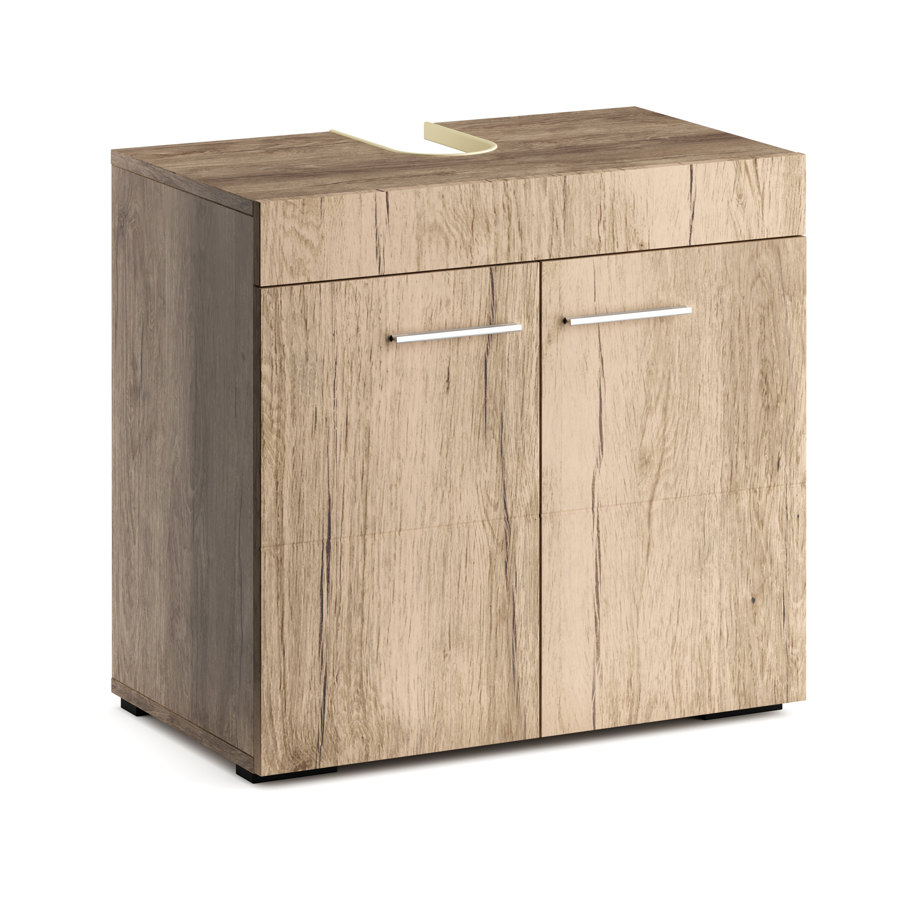 Waschbeckenunterschrank SIMONA 60 x 34 x 56 cm hellbraun