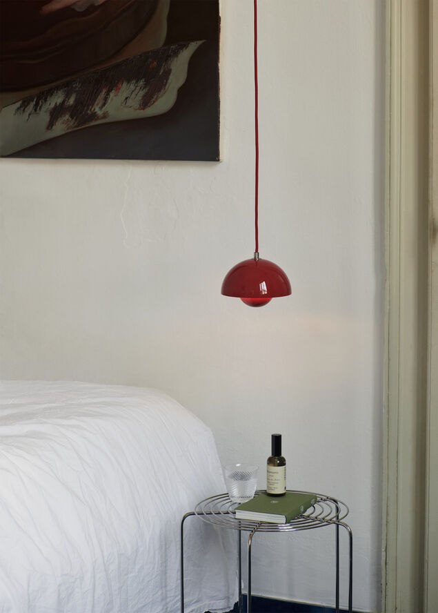 &Tradition Flowerpot Pendant VP10 Vermilion red