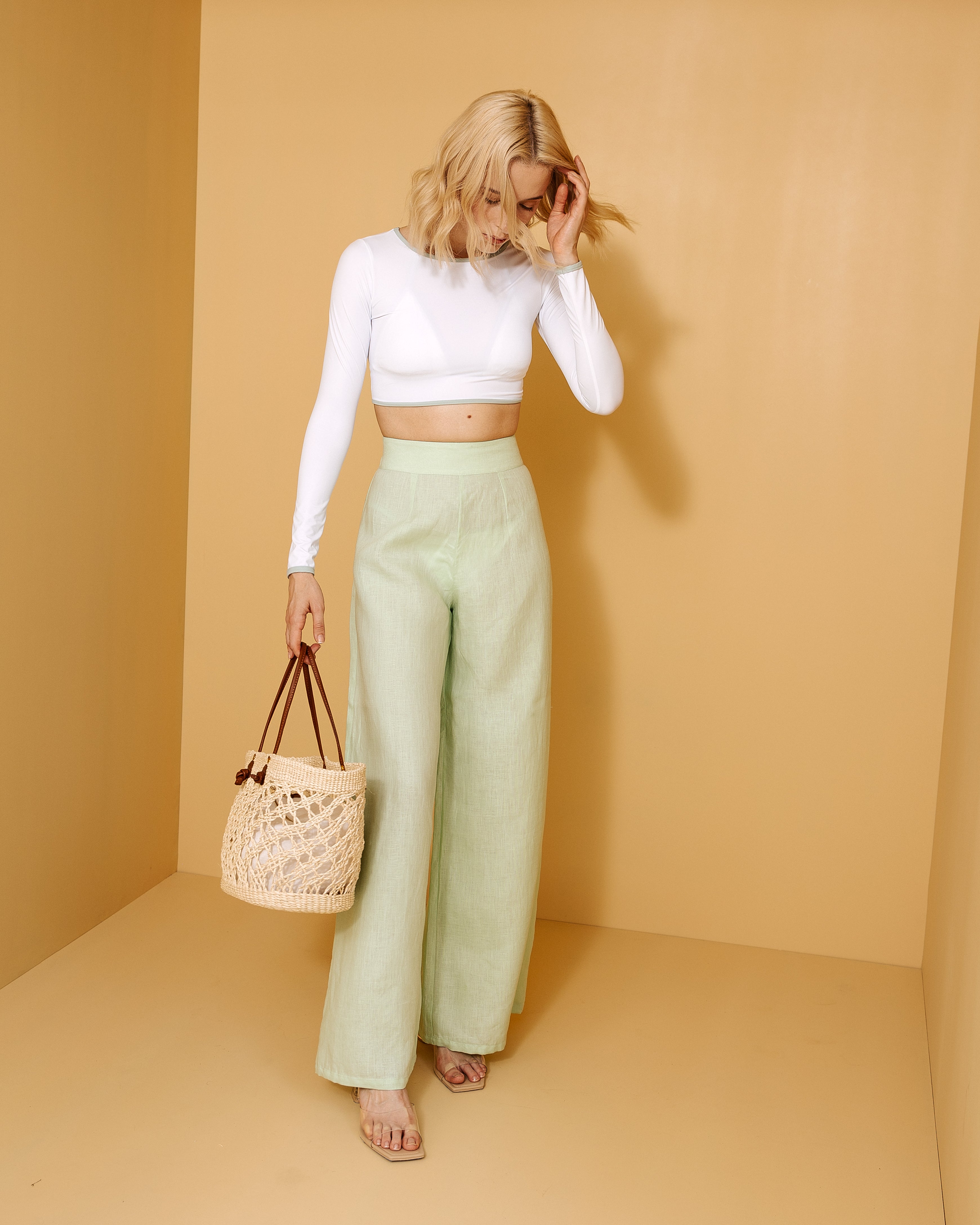 pantalon palazzo