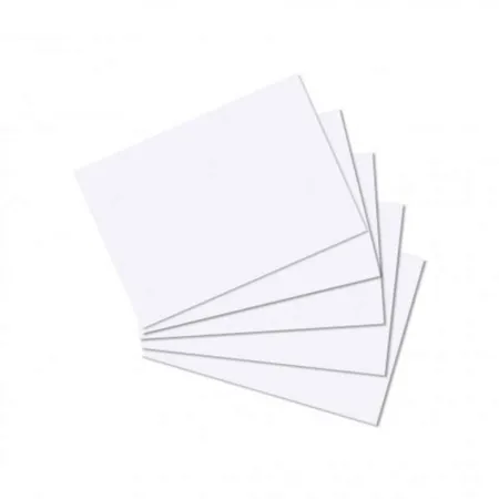 Herlitz Karteikarten A7, blanko, 100 Stück