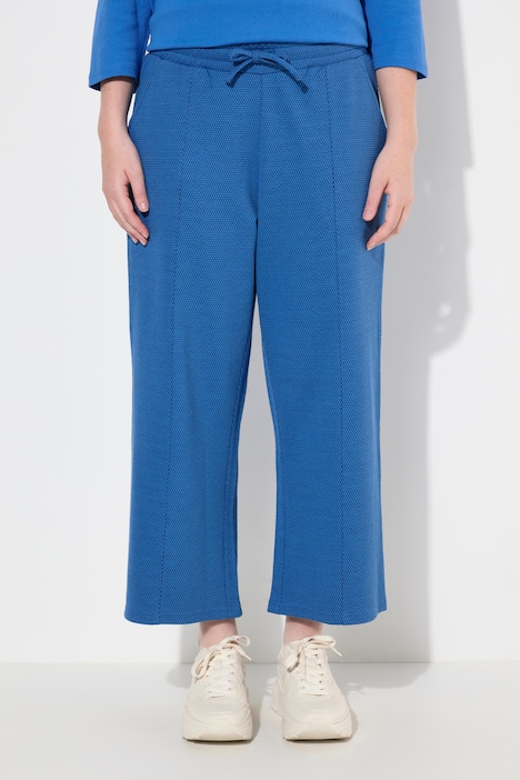 Sweat-Culotte, weites Bein, Elastikbund, Biobaumwolle