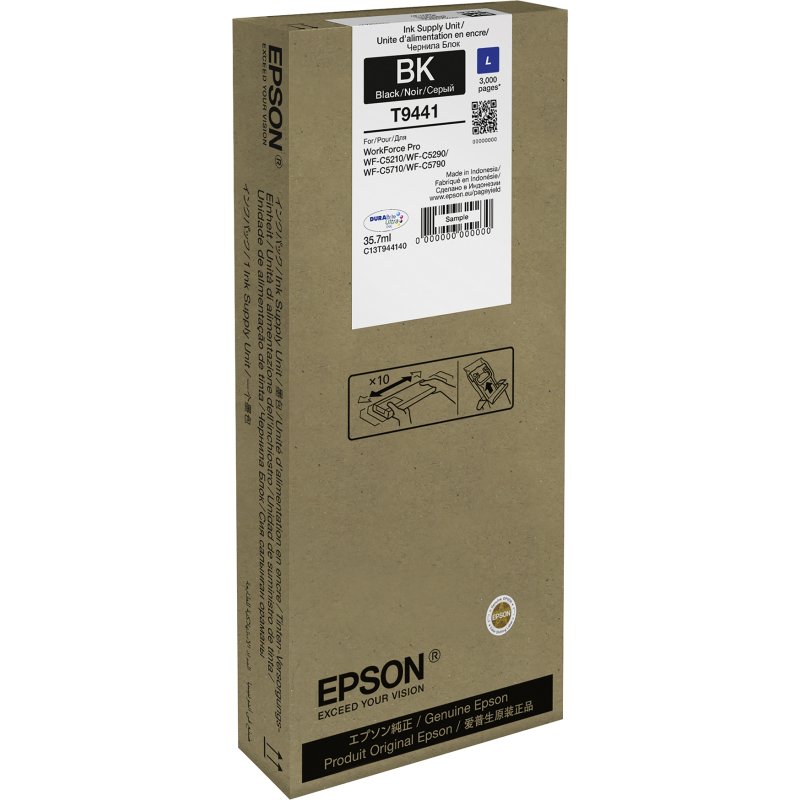 Epson T9441 cartouche noire pour imprimante jet d'encre