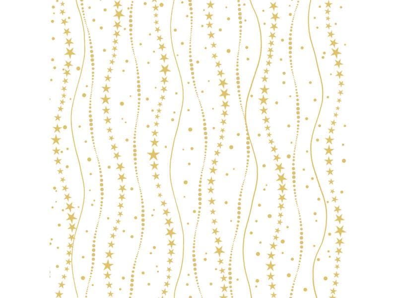 Braun   Company Weihnachtsservietten Sternenkette W 33 cm x Papierservietten