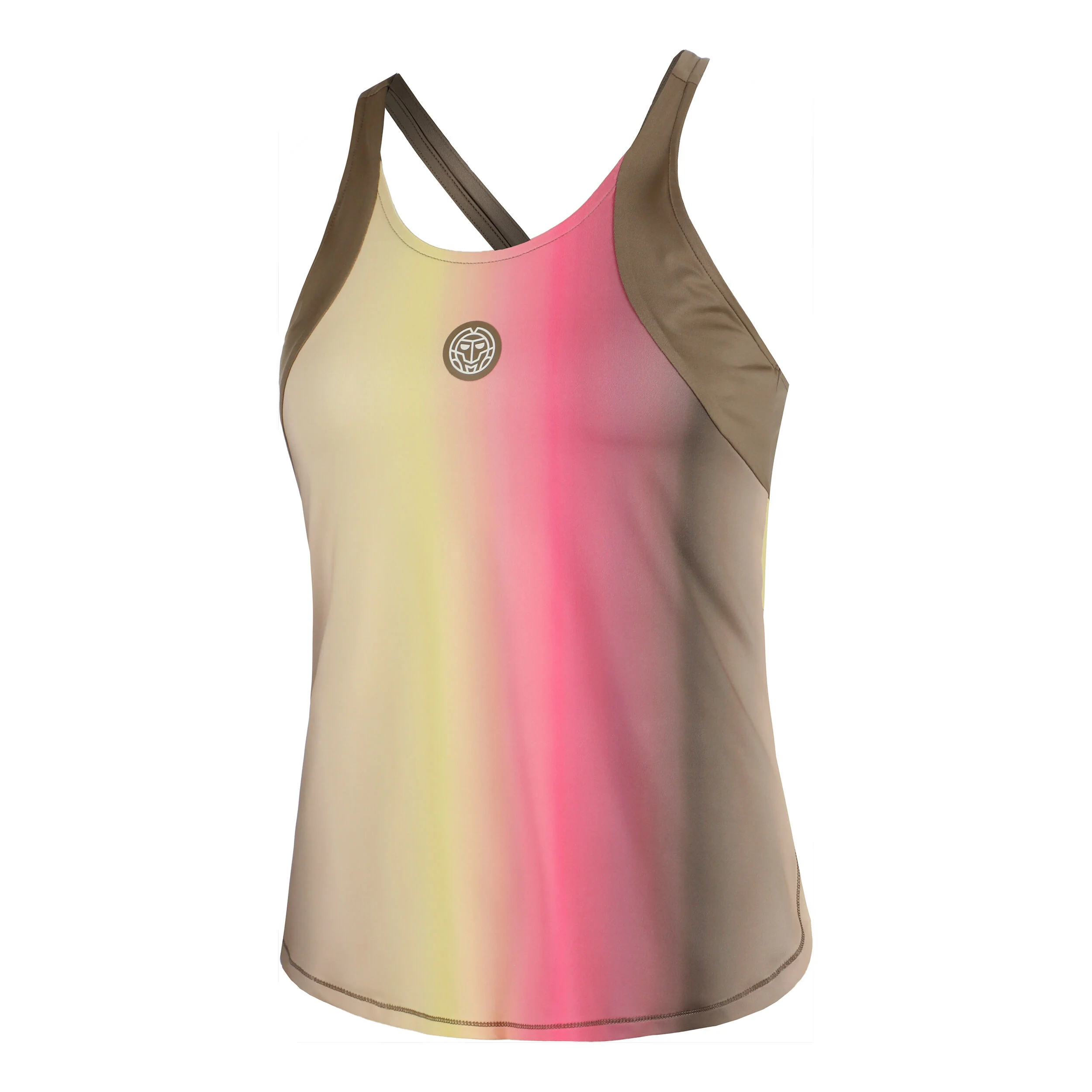BIDI BADU Spectrum Débardeur Tank Top Femmes - Marron , Jaune