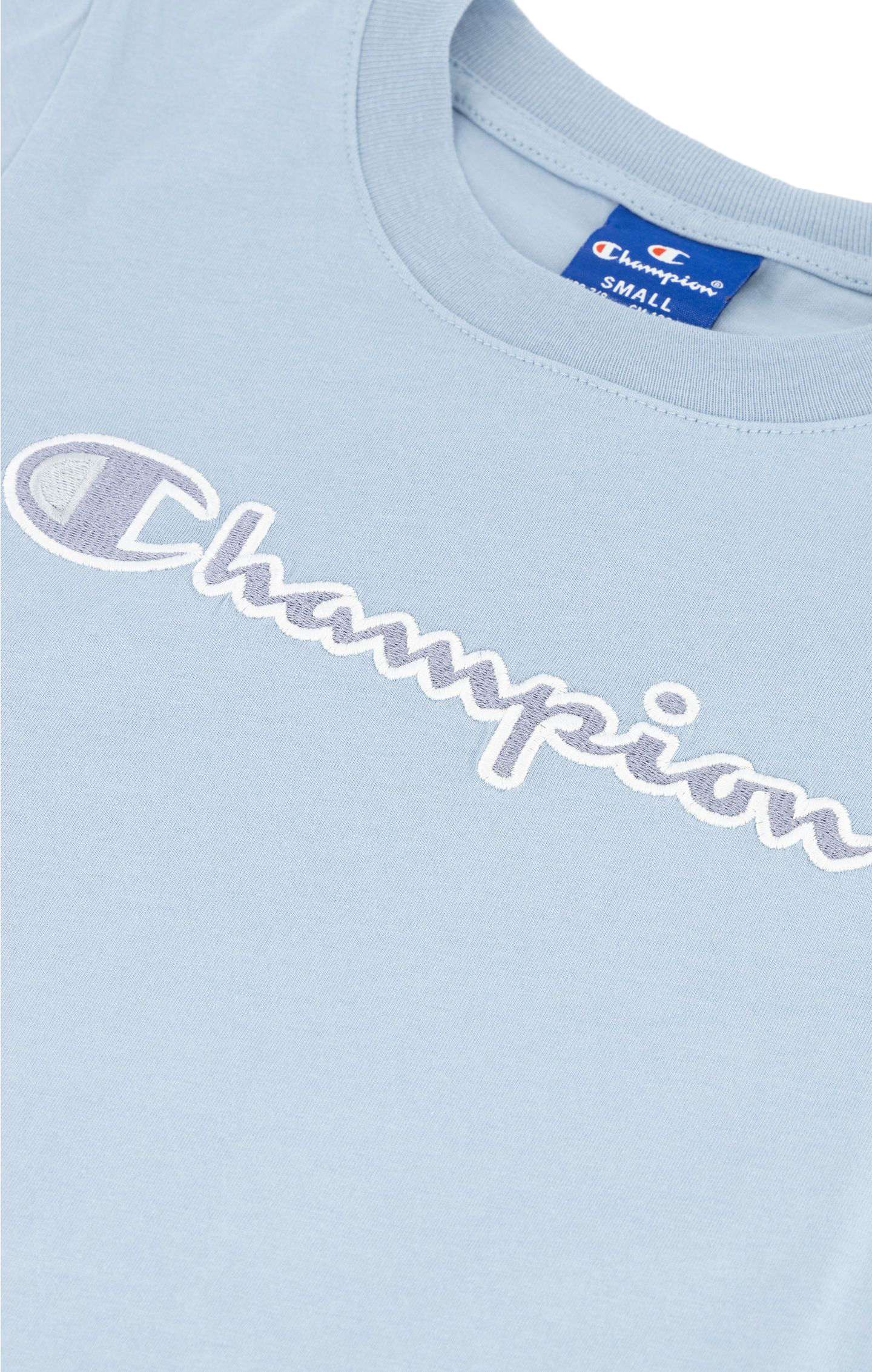 Rochester Crewneck T-Shirt Junior BS096/Ashley Blue