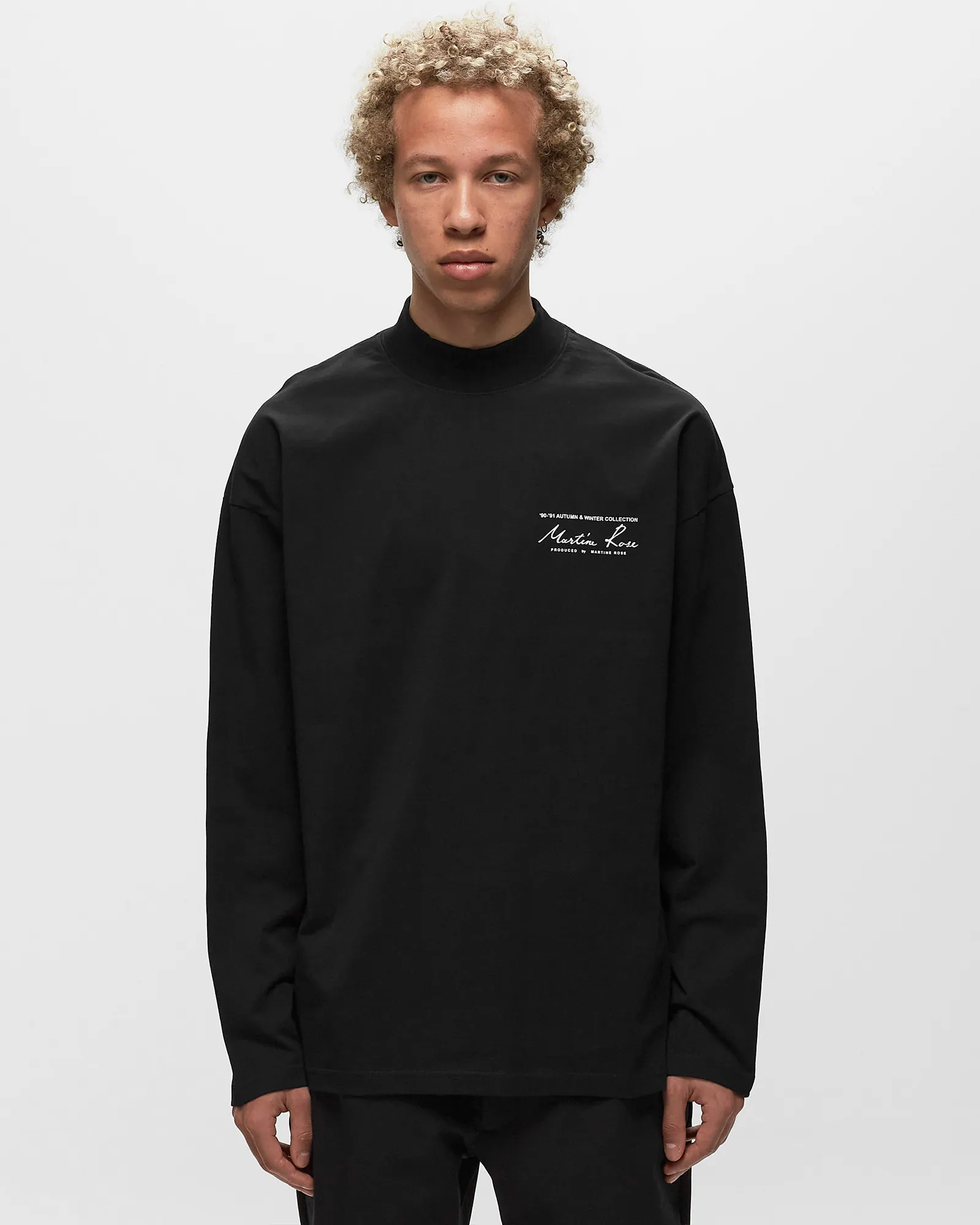 Martine Rose FUNNEL NECK TEE