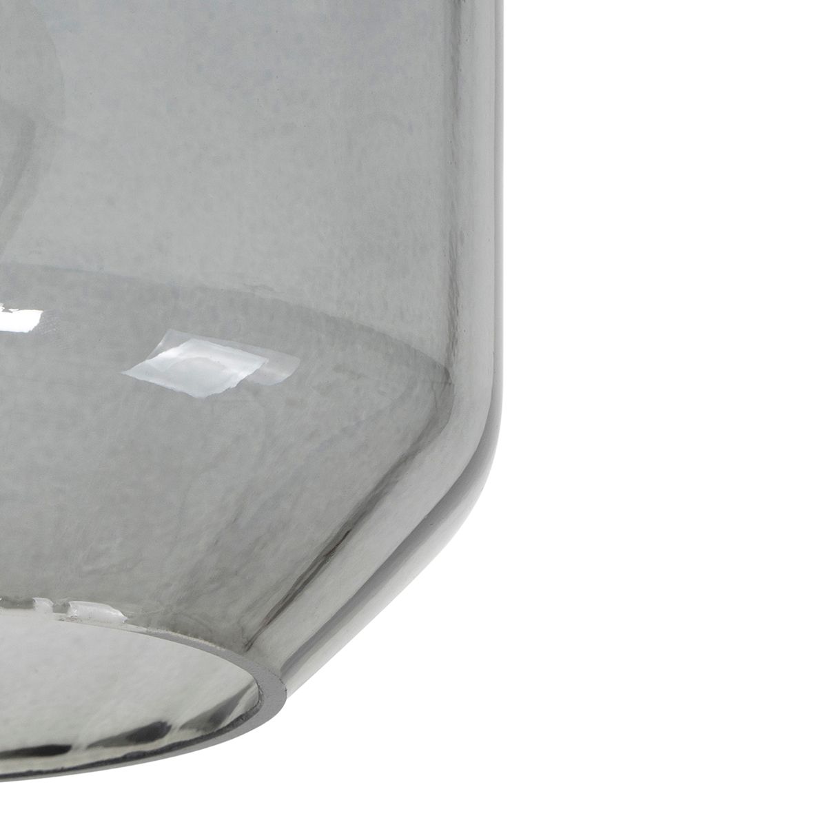 Smart plafondlamp messing met smoke glas incl. Wifi A60 - Stiklo