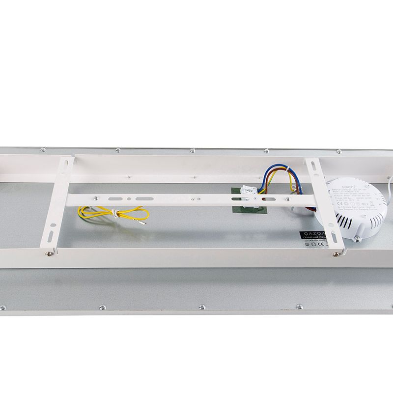 LED paneel staal 80 cm incl. LED met afstandsbediening - Live