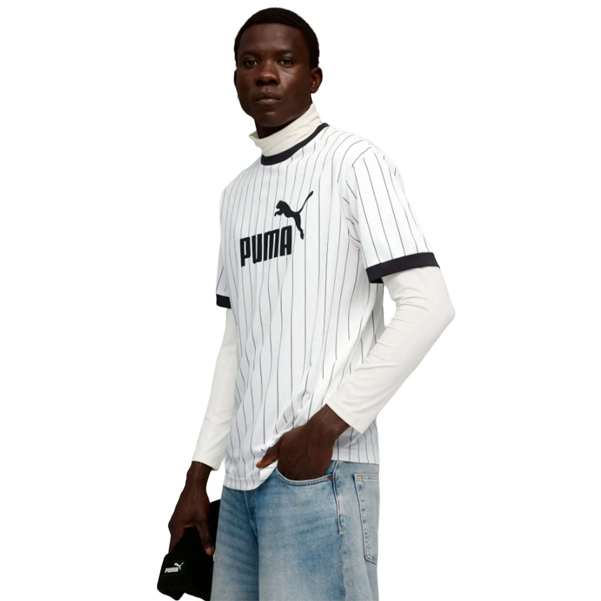 T-Shirt Puma Essentials Striped Jersey