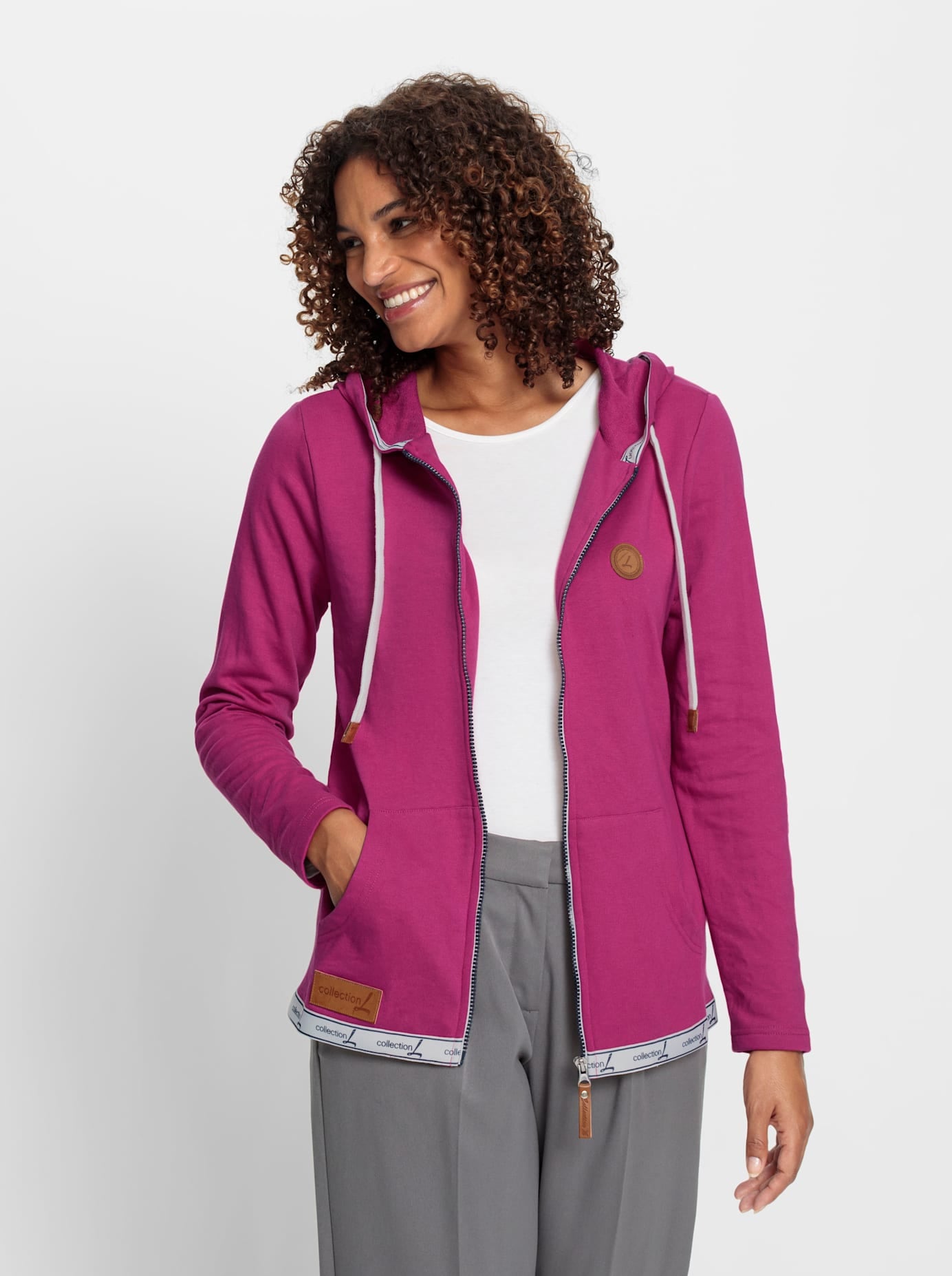 Casual Looks Shirtjacke »Sweatjacke« 1 Stk. tlg.