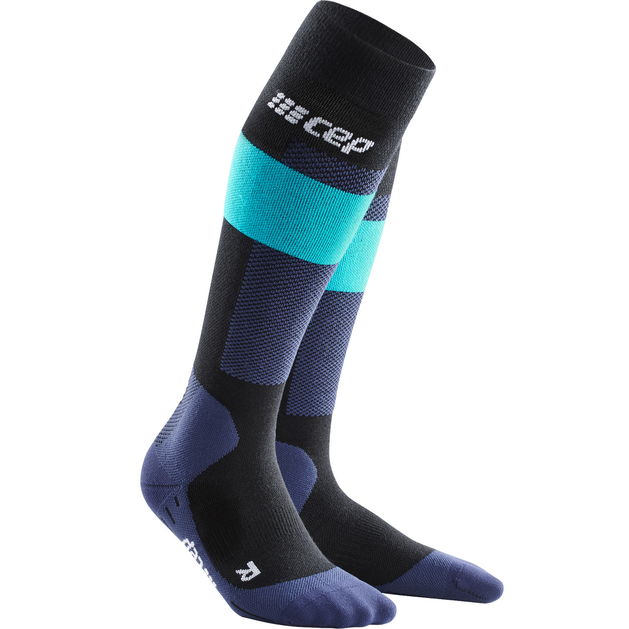 CEP Herren Skisocken MERINO COMPRESSION blue | Skisocken | Skibekleidung | Herren | XSPO-Fashion