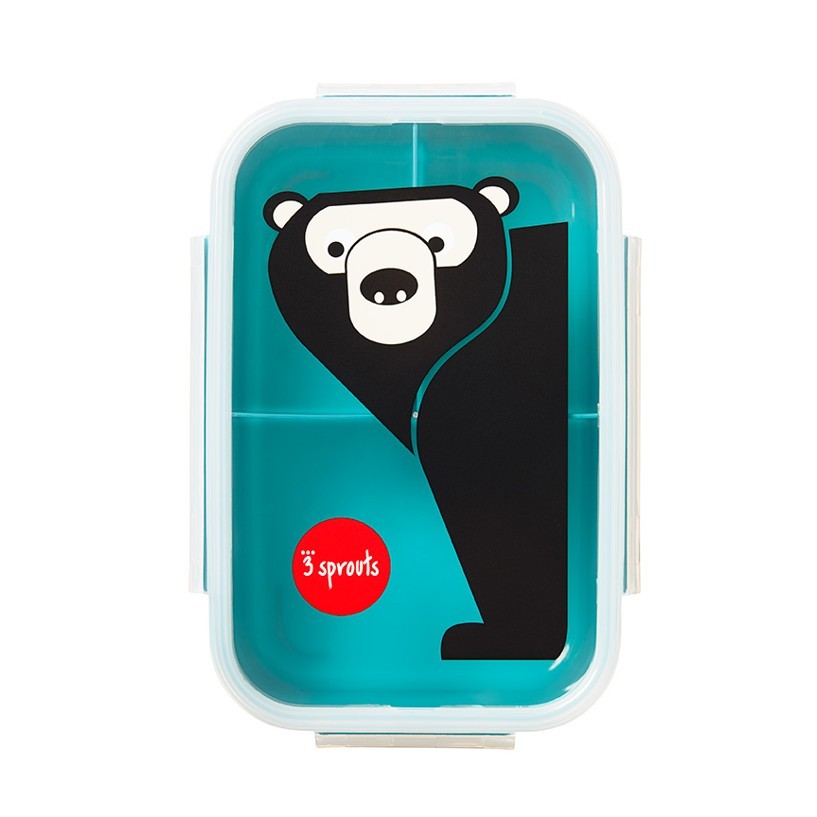 3 Sprouts - Madkasse - Teal Bear