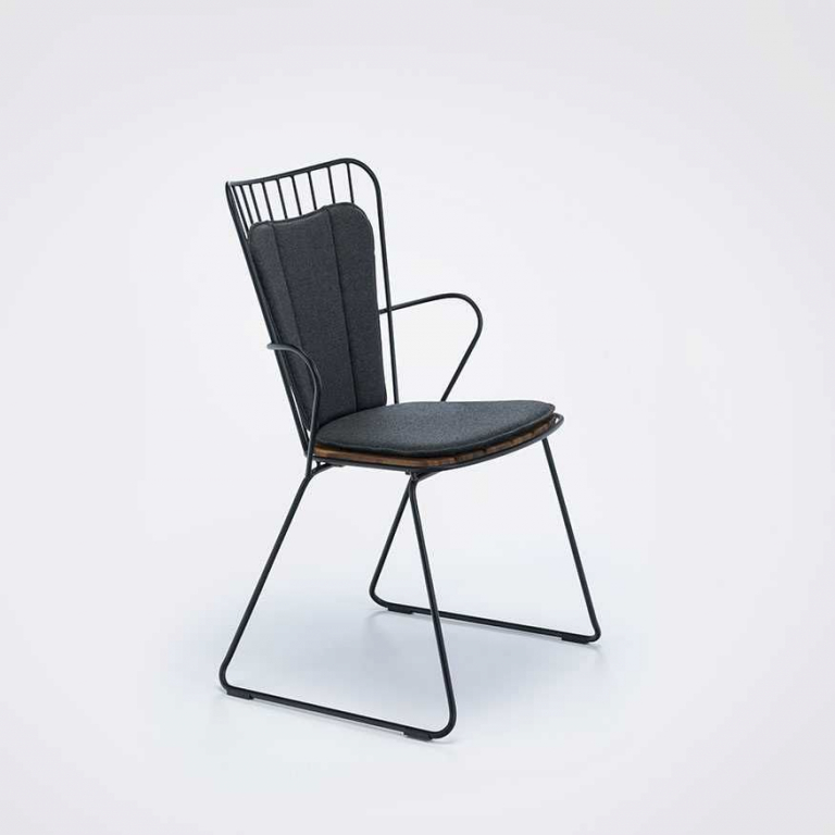 Houe Paon tuinstoel zwart