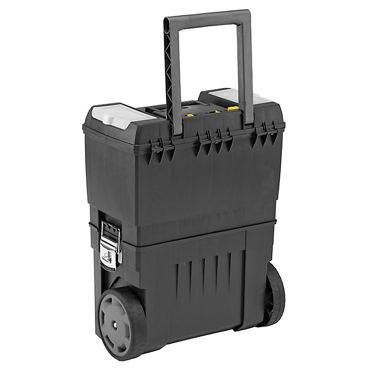 Servante sur trolley Stanley plastique