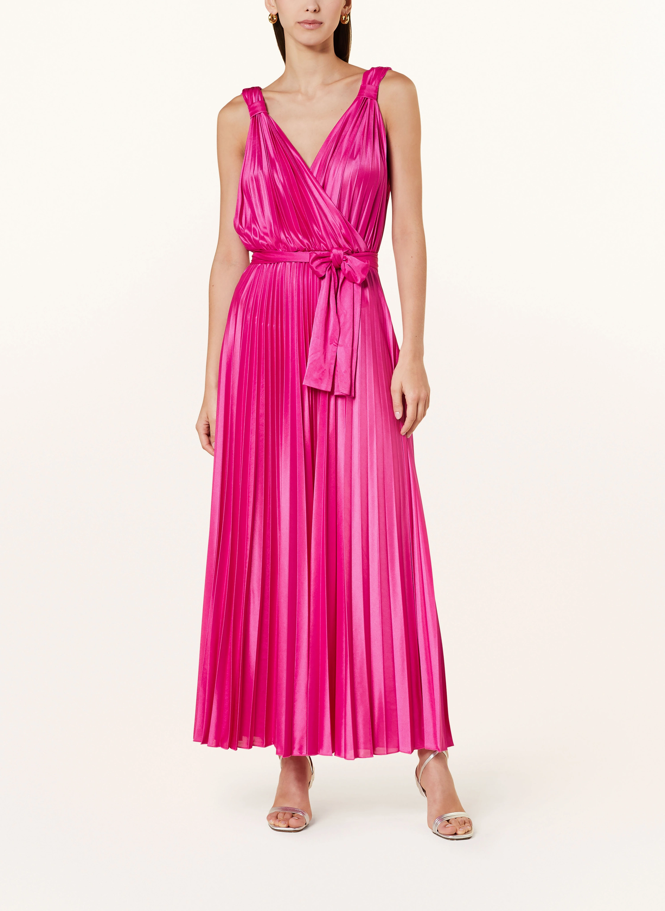 MAX & Co. Plisseekleid RAFFA aus Satin