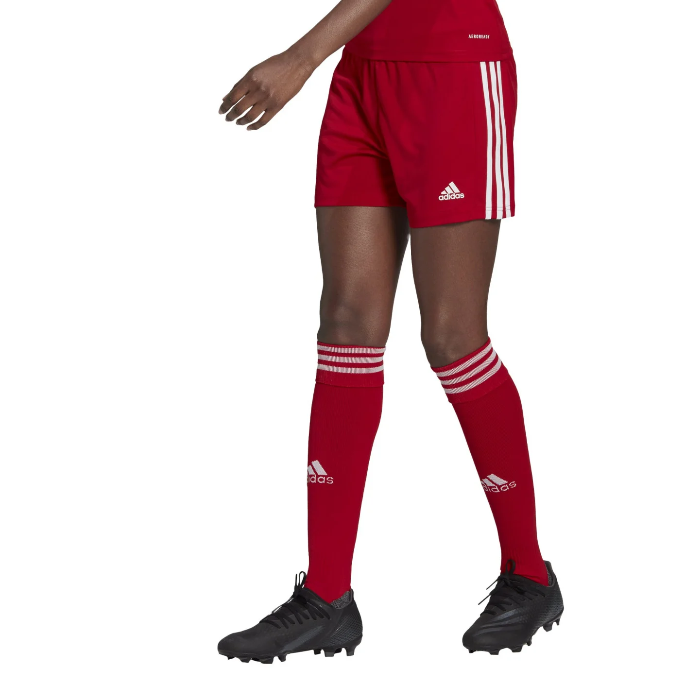 Adidas Squadra 21 Voetbalbroekje Dames Rood Wit