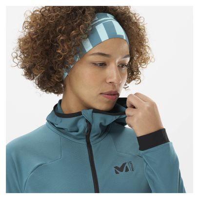 Polaire Femme Millet Seneca Hybrid Hoodie Bleu