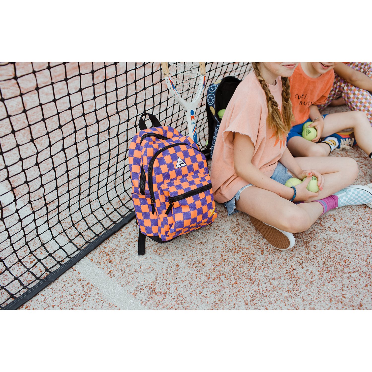Little Legends Backpack L multi checkerboard