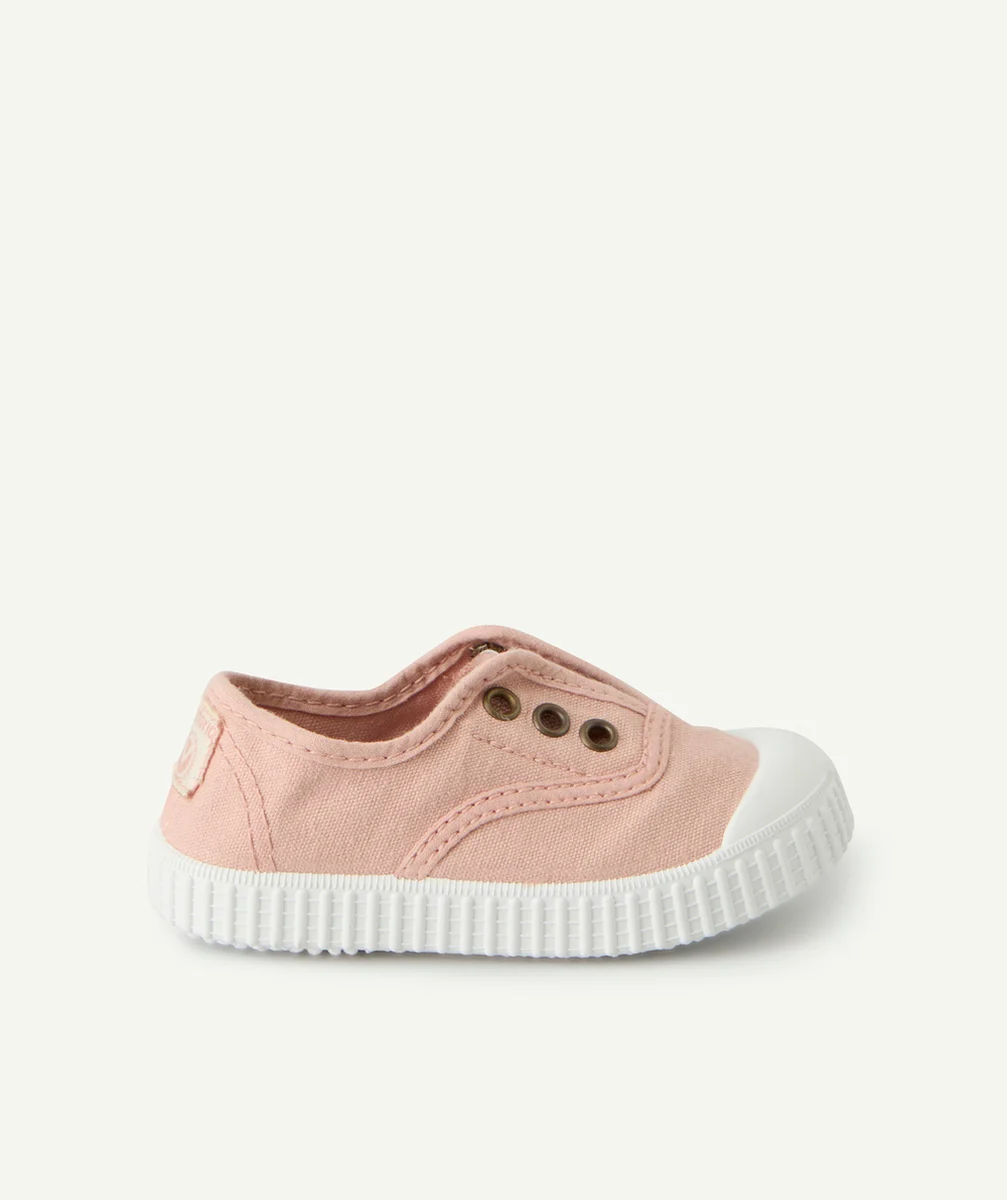 VICTORIACHAUSSURES EN TOILE DE FIBRES RECYCLÉES ROSE PÂLE