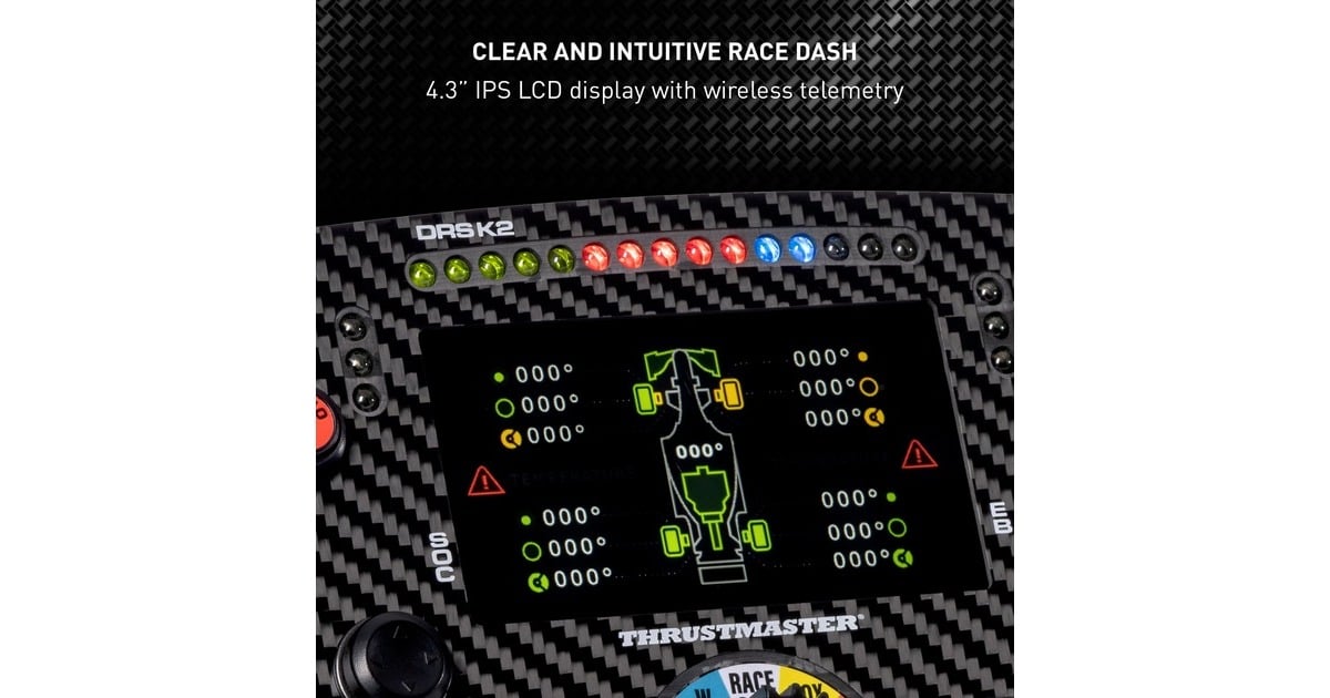 ThrustmasterFormula Wheel add-on Ferrari SF1000 Edition stuur add-on  (Zwart/aluminium, Pc, PS4, PS5, Xbox One, Xbox Series X/S)