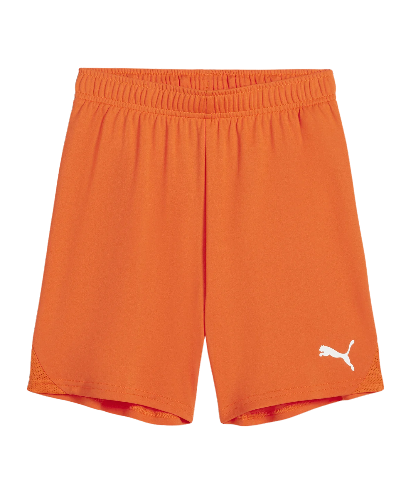 PUMA teamGOAL Short Kids Orange Weiss F08