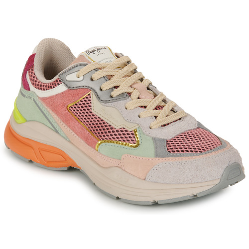 Pepe jeans - DAVE RISE W - Rose / Multicolore