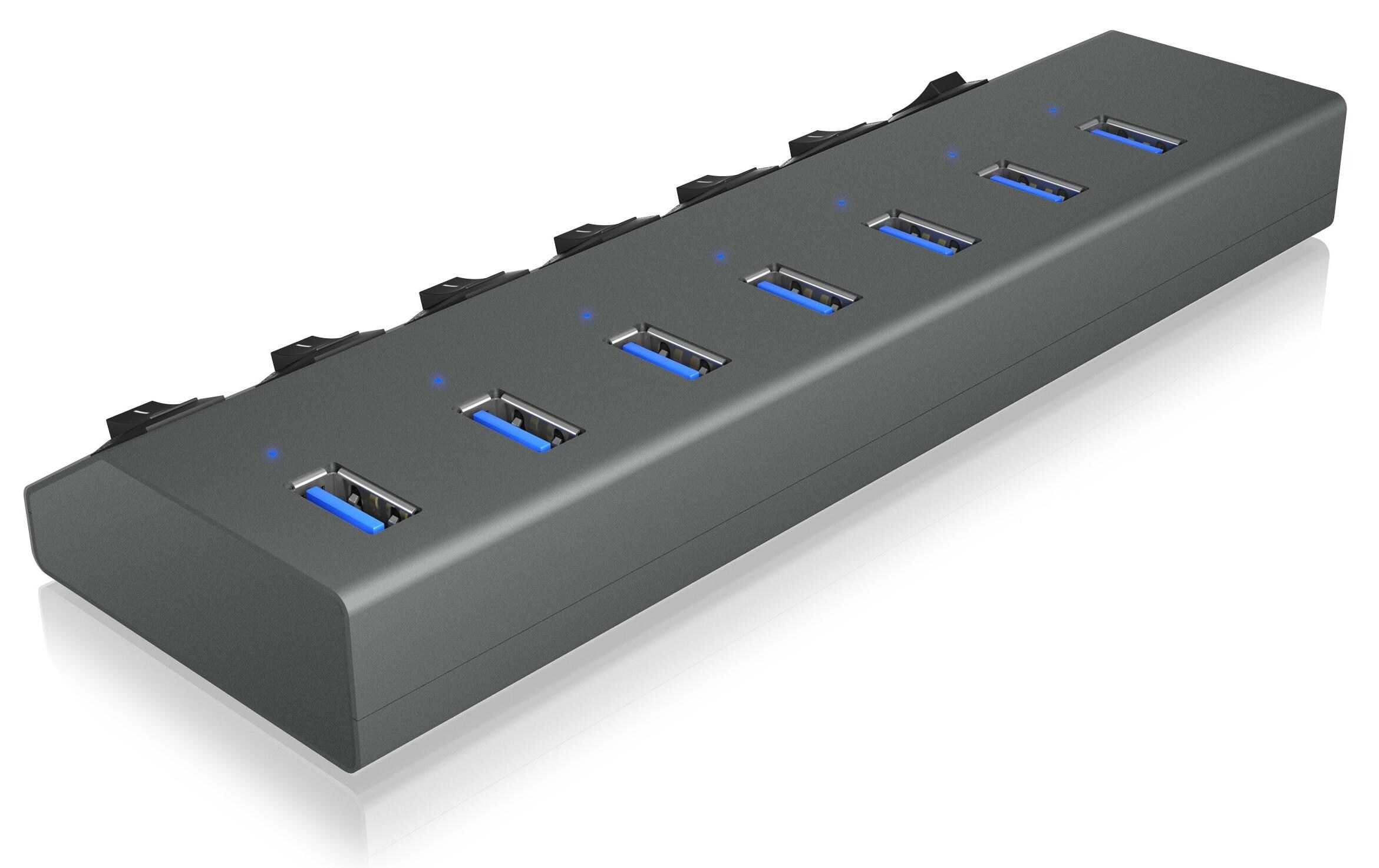 USB-Hub IB-HUB1701-C37-Port USB-3.0-Hub