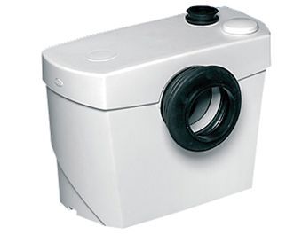 Sanibroyeur Luxe fecaliënvermaler Luxe Silence voor WC 360x165x263mm wit