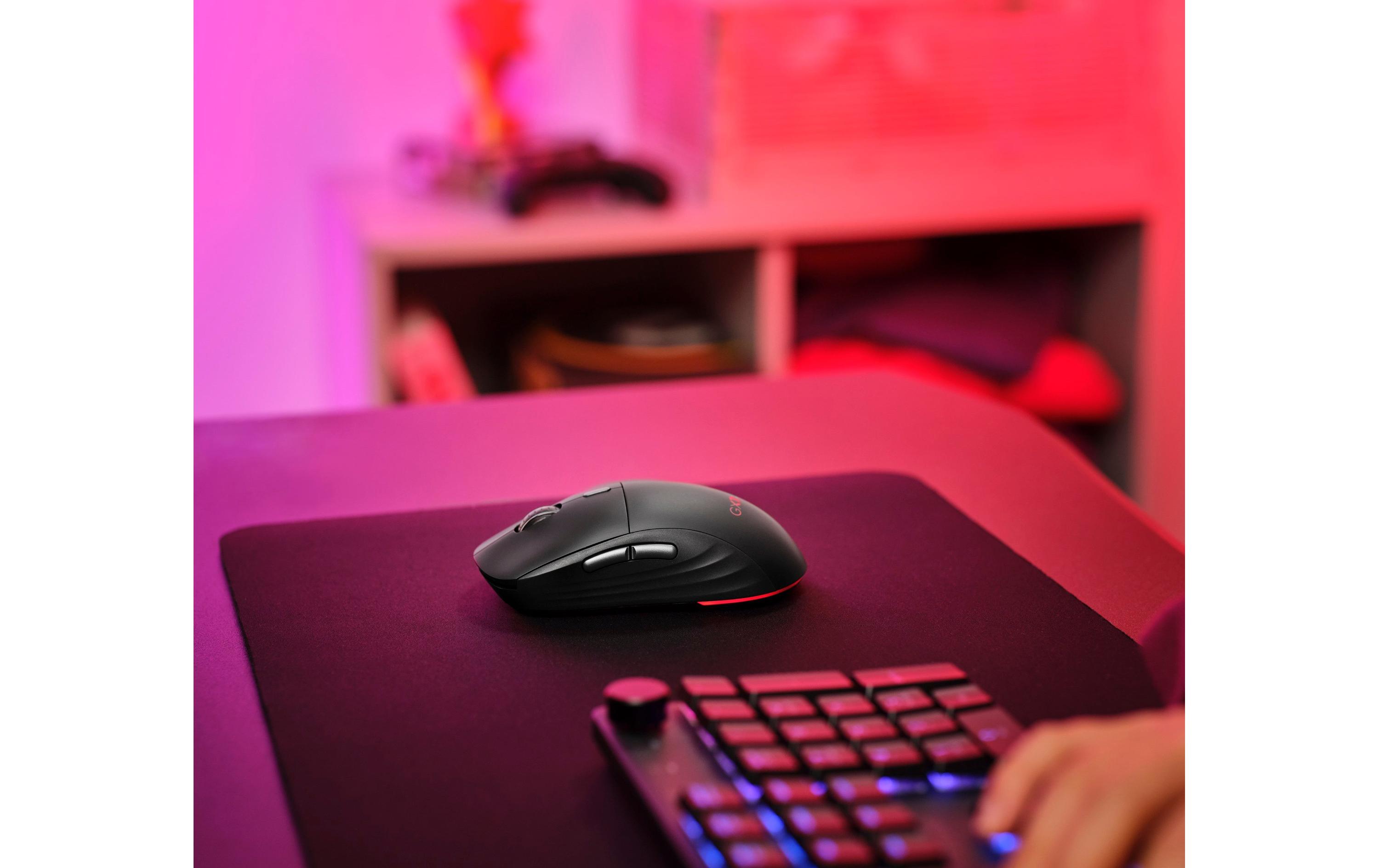 Gaming-Maus GXT 926 Redex IIKabellose Gaming-Maus mit extrem niedriger Latenz und vollständig einstellbarer RGB-Beleuchtung