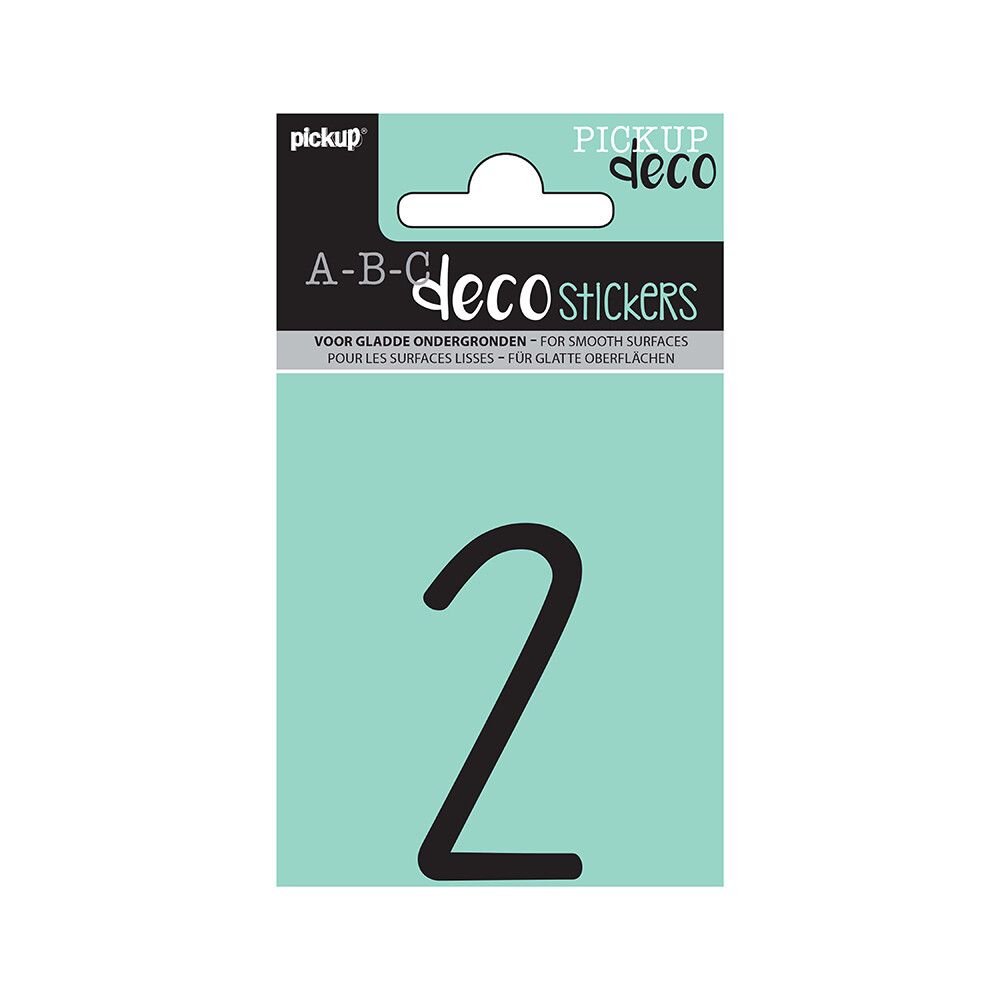 TALL PICKUP 2 ABC DECO MILA 60 MM 2 SVART