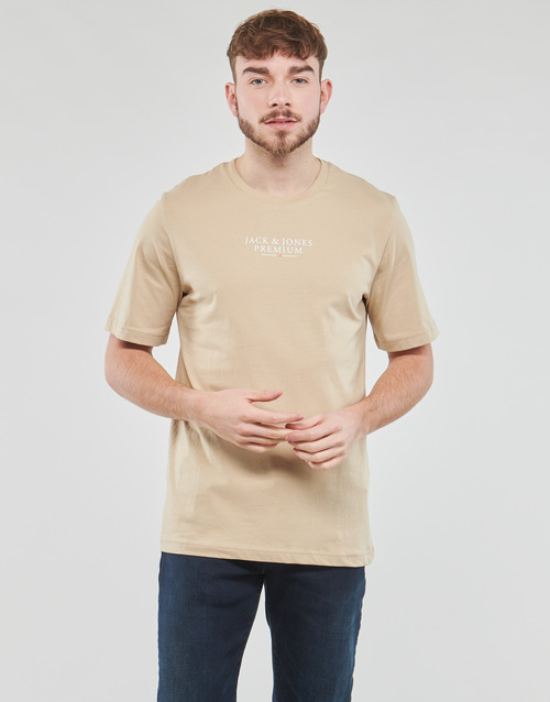 Jack & Jones - JPRBLUARCHIE SS TEE CREW NECK - Beige