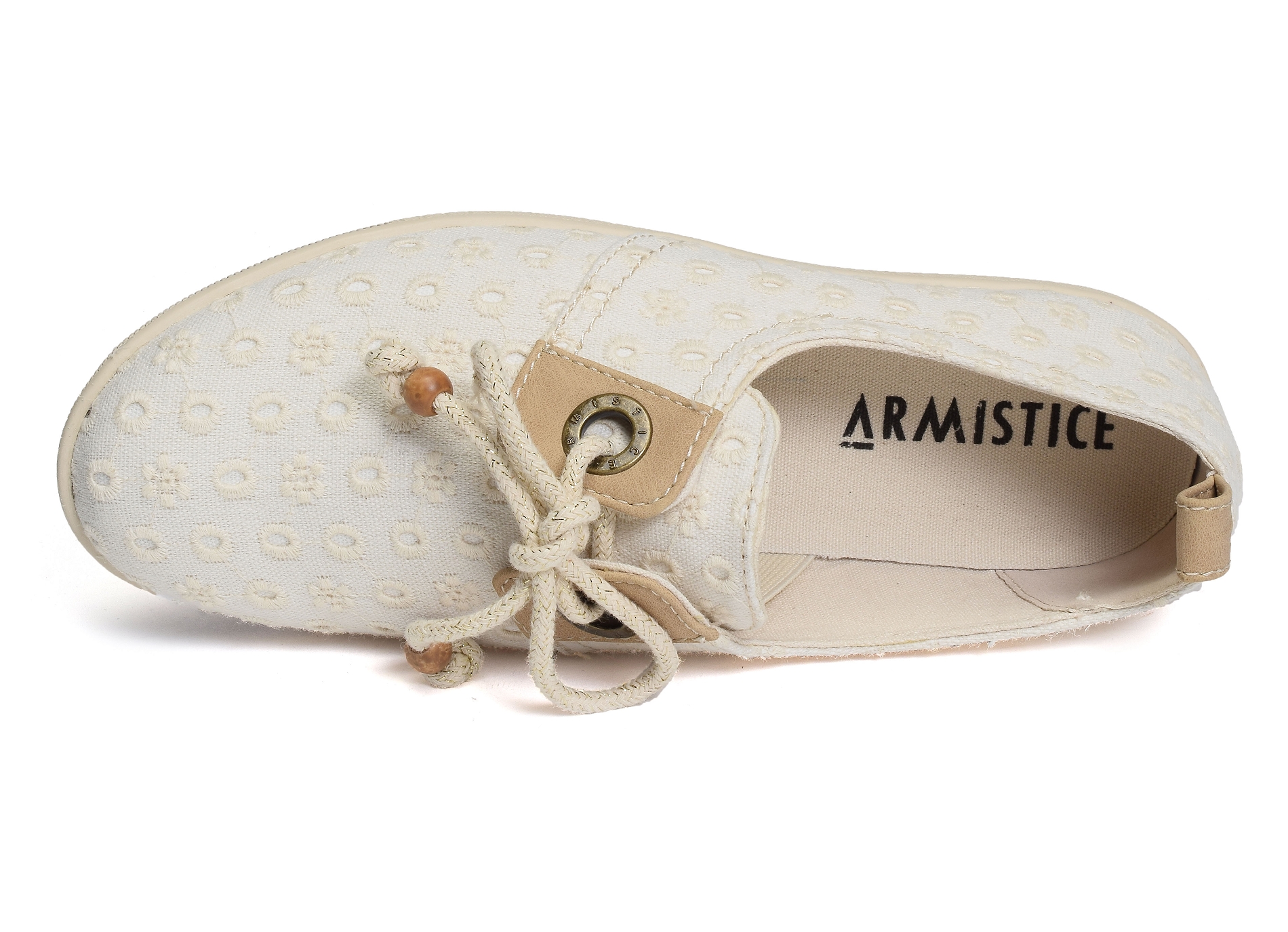 Stone one canvas blanc