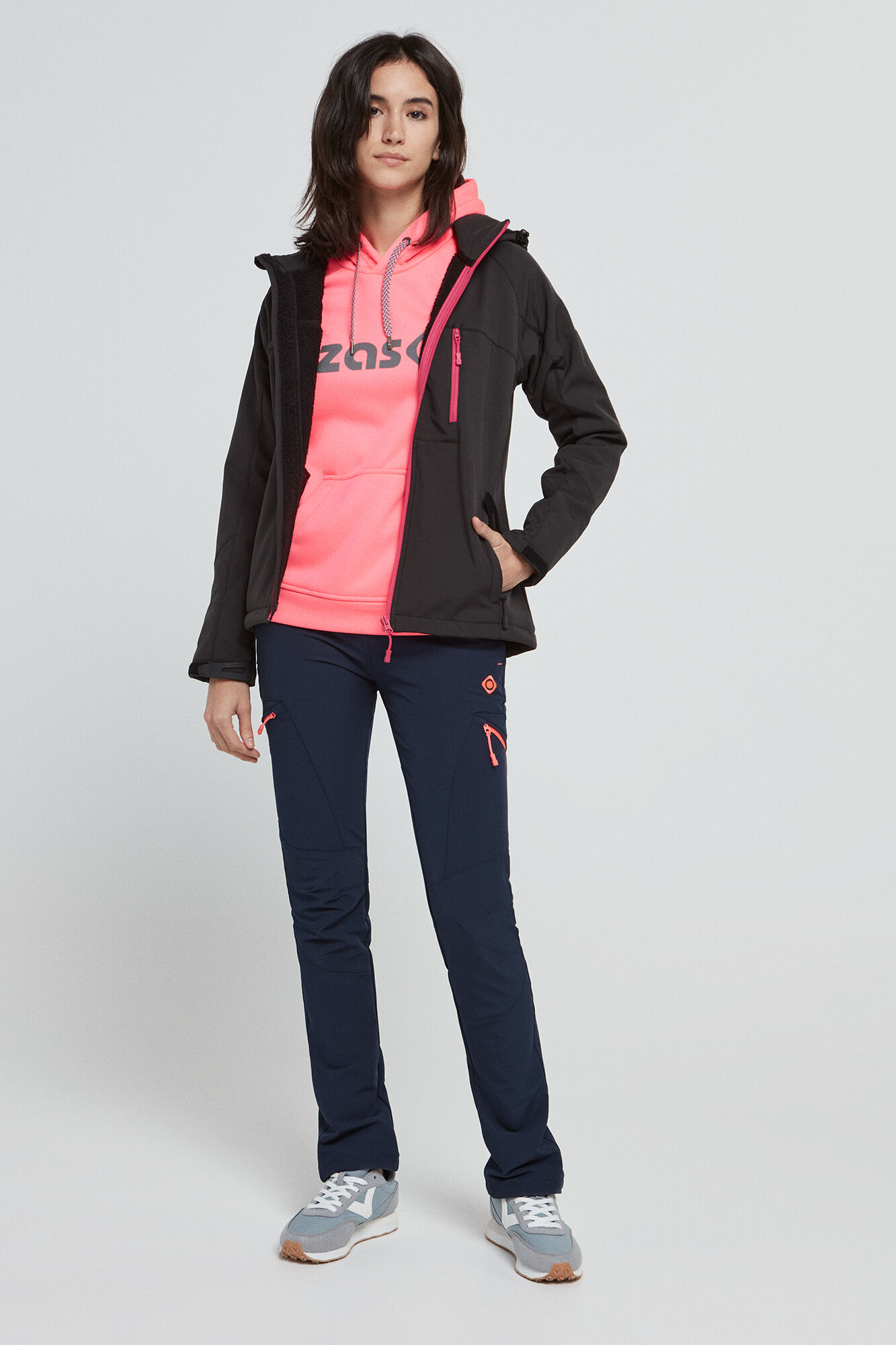 Jaqueta Soft Shell Feminina - Preta
