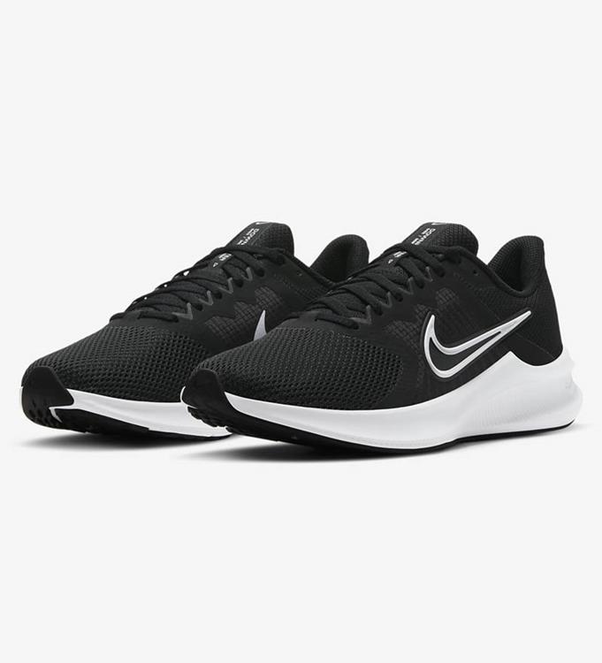NIKE DOWNSHIFTER 11 WOMENS RUNNIN BLACK-WHITE-DK-SMOKE-GREY