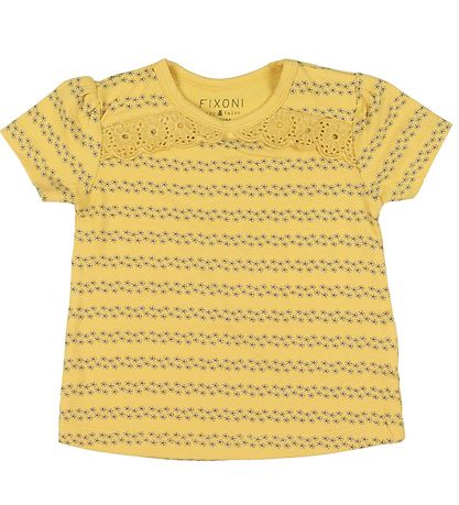 Fixoni T-Shirt - Rattan m. Blumen