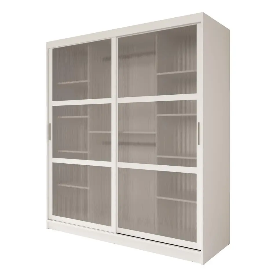 Meubella - Kledingkast Fessaro - Wit - 180 cm