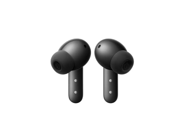 CMF Buds 2 - True wireless-hodetelefoner med mikrofon - ørepropp - Bluetooth - aktiv støydemping - mørk grå