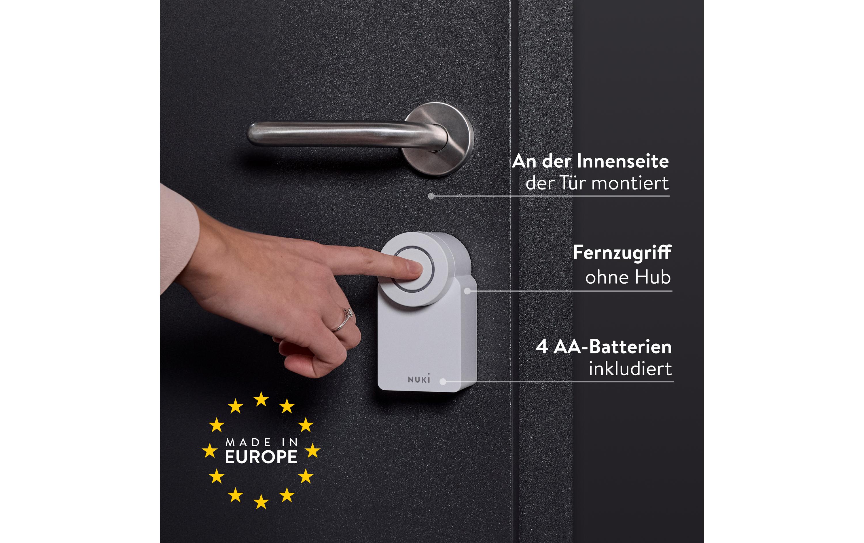 Smart Lock GO CH-Zylinder (5th Gen) Weiss<br>Elektronisches Smart Home Türschloss