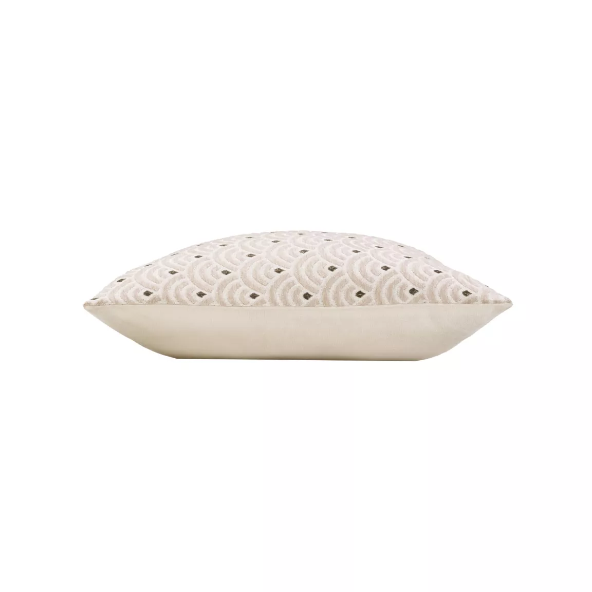 Coussin carré (45 x 45 cm) Minella Ecru