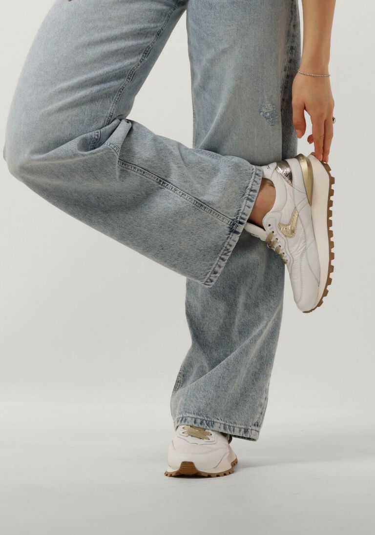 VOILE BLANCHE witte voile blanche lage sneakers qwark hype woman