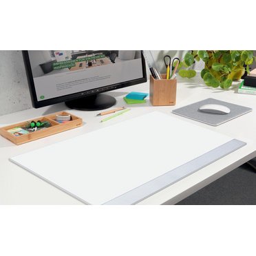 Sous-mains bloc papier 'Protect', blanc uni