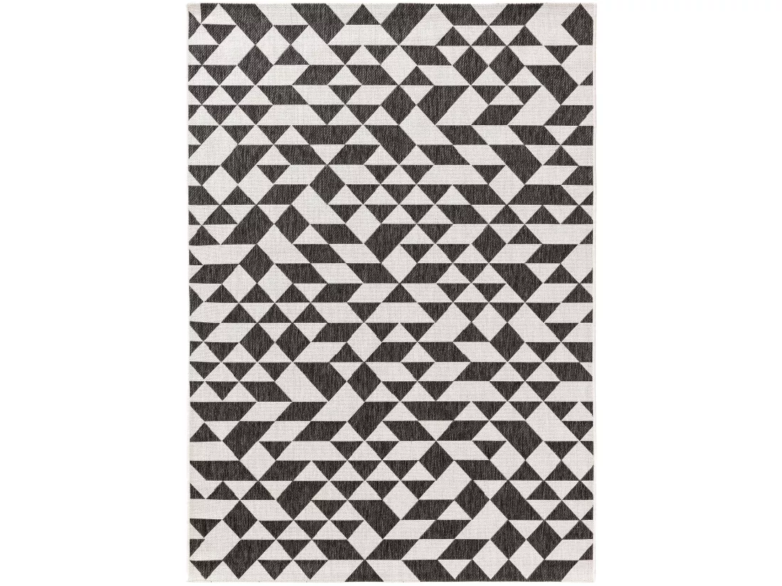 Tapis d'extérieur & intérieur Cleo Noir 160x230 cm