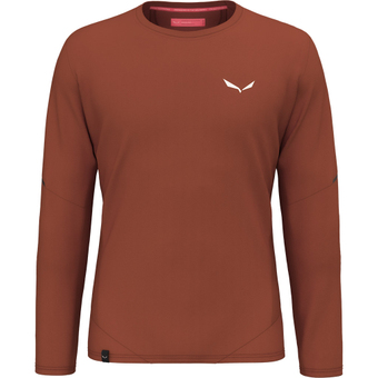 Salewa Pedroc Dry Langarmshirt Bombay Brown Herren