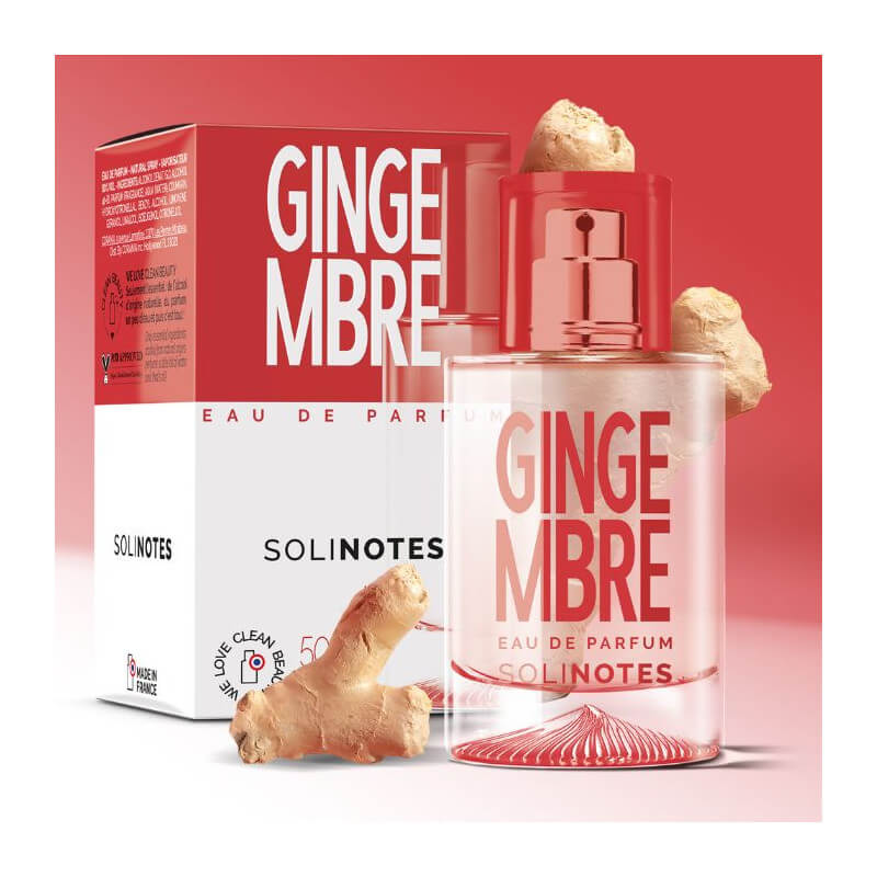 Eau de parfum Gingembre Solinotes 50ML