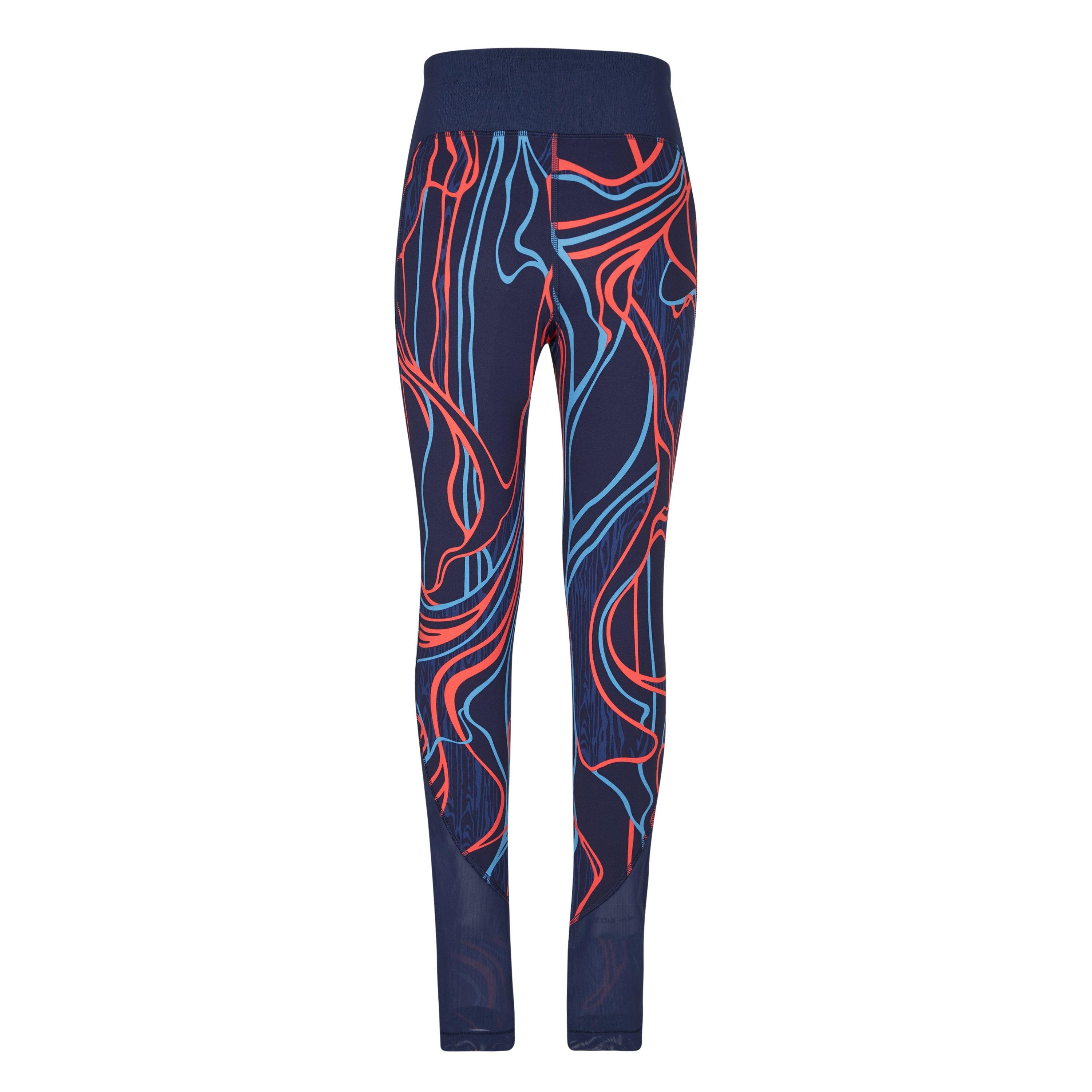 Reebok Lux Perform Nature Grown Print Mid Rise Leggings W Gym Legging Womens