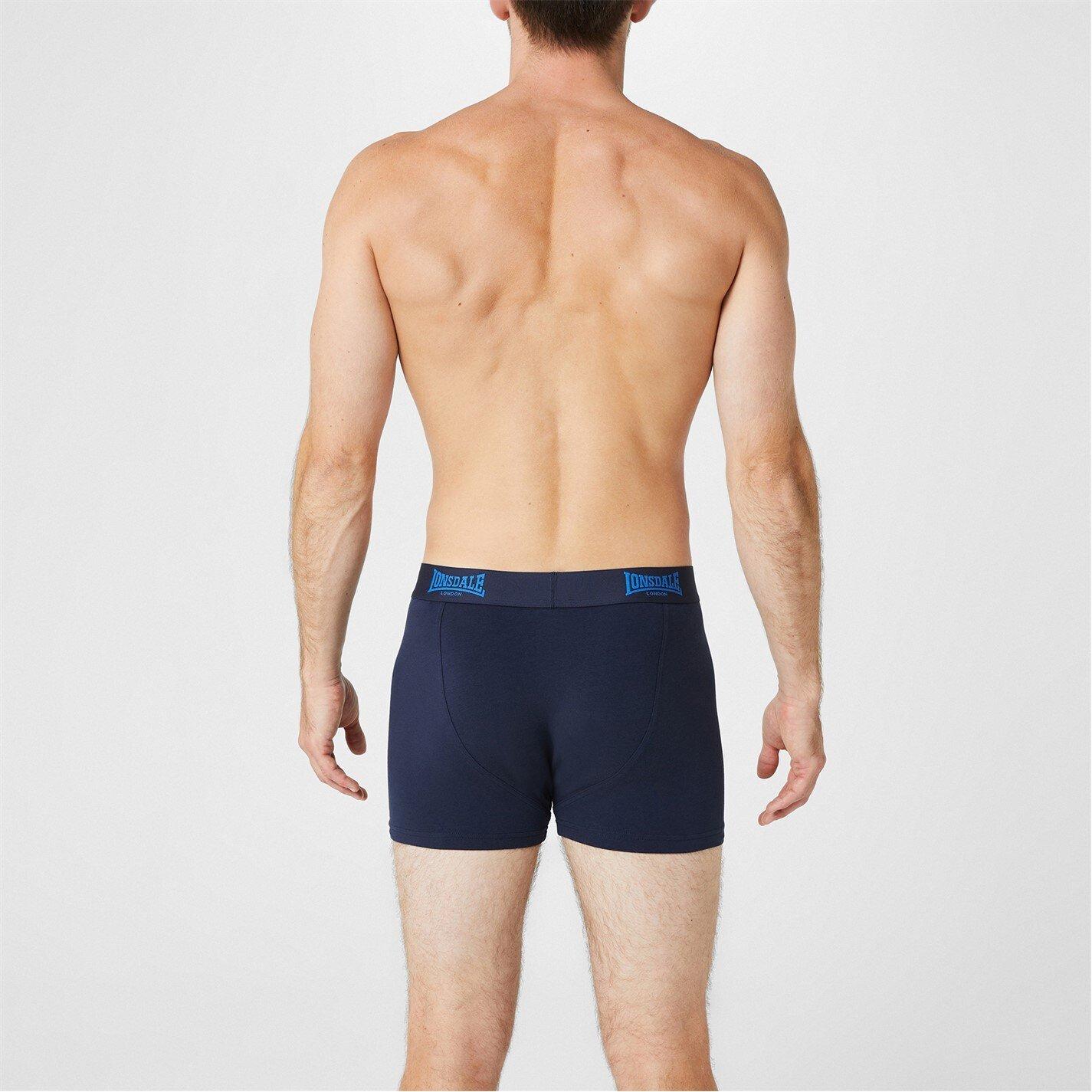 Lonsdale 2 Pack Trunk Mens