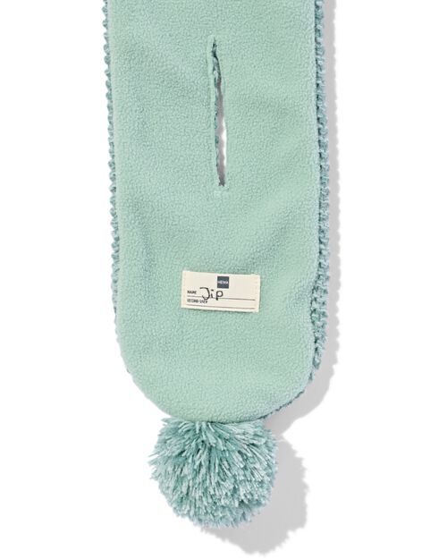 écharpe bébé pompons