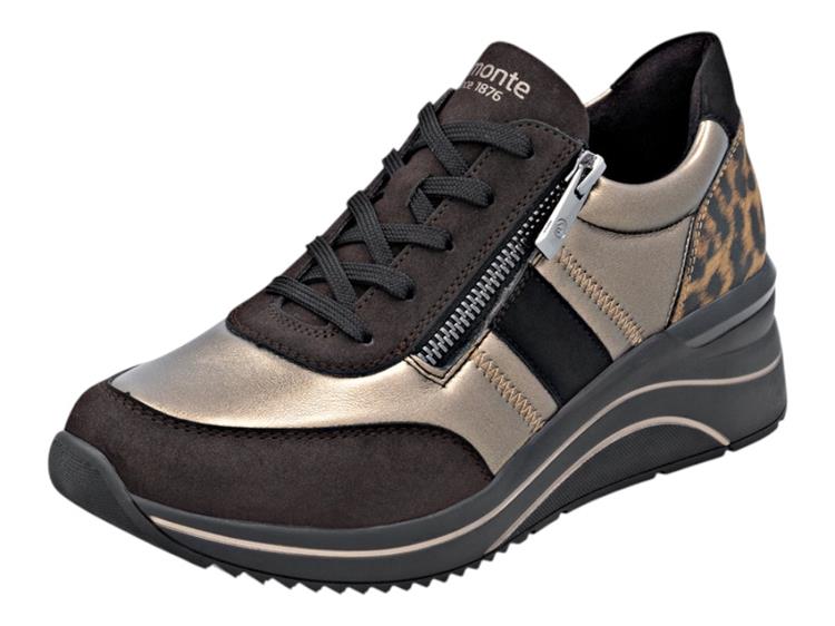 Remonte D0T09 nougat/bronze/schwarz/braun